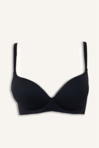 Micro Kaplı Yarım Dolgulu Balensiz Tişört Bra