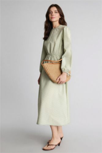 WOMAN Green Wowen Fabrics Dress