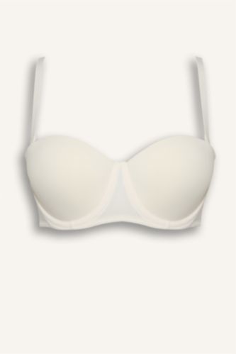 Женщины Бежевый Fall in Love из микроволокна с чашечками с чашечками С косточками