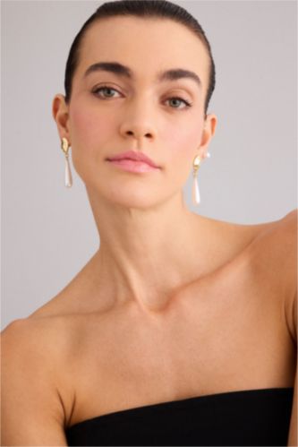 Kadın Altın Kadın 2'li Küpe