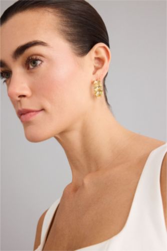 WOMAN GOLD حلق حريمي - قطعتين