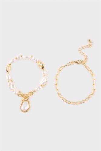 Kadın Altın Kadın 2'li Bileklik