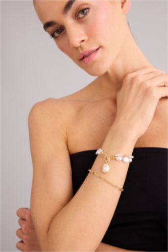 Kadın Altın Kadın 2'li Bileklik