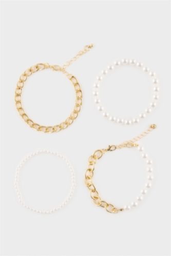 Kadın Altın Kadın 4'lü Bileklik