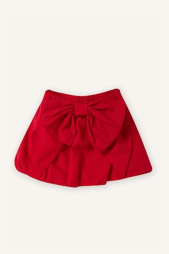 Baby Girl Poplin Balloon Fit Skirt
