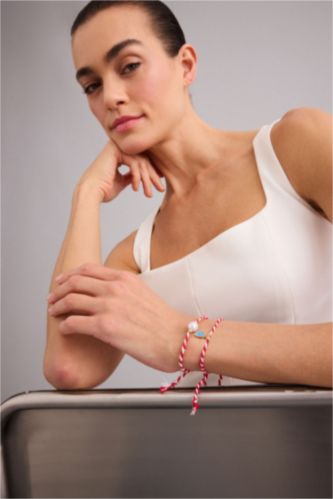 Kadın Kırmızı Kadın 2'li Marteniçka Bileklik