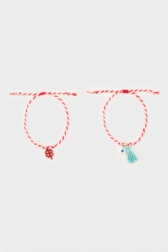 Kadın Kırmızı Kadın 2'li Marteniçka Bileklik