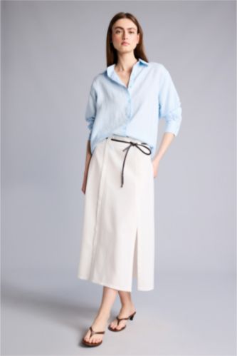 WOMAN Stone A Cut Midi