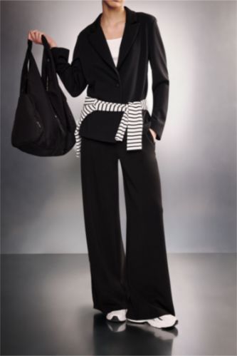 Kadın Siyah Spor Ve Seyahat Çantası