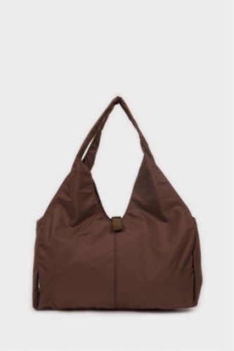 Kadın Koyu Kahve Spor Ve Seyahat Çantası