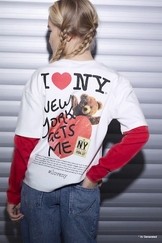Girl I Love NY Oversize T-Shirt
