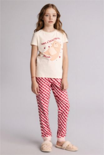 Kız Çocuk - Genç Kız Ekru 2'Li Takım Kız Çocuk