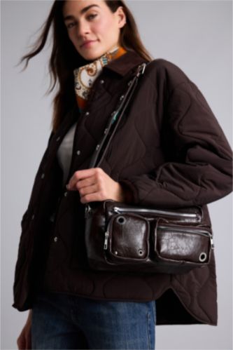 Kadın Koyu Kahve Omuz Çantası