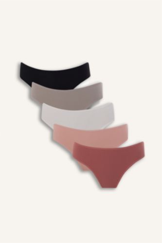 Ribbed 5 Piece Panties