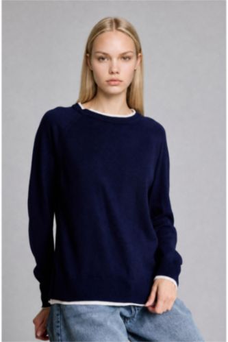 Women NAVY Regular Fit Pullover