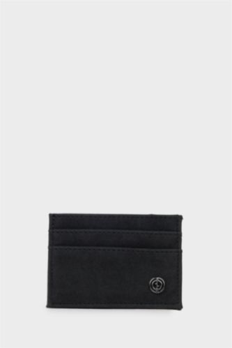 Erkek Siyah Erkek Süet Kartlık