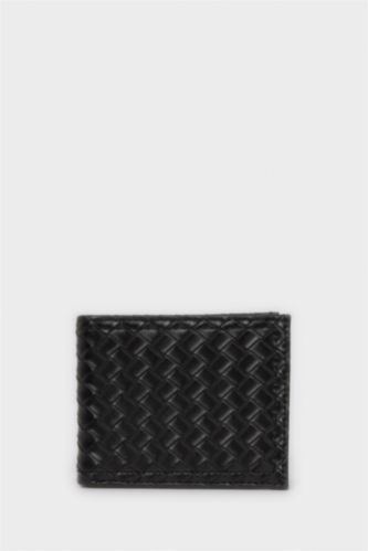 Erkek Siyah Erkek Suni Deri Cüzdan