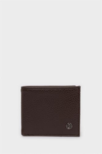 Erkek Kahve Erkek Suni Deri Cüzdan