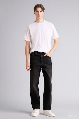 Baggy Fıt Jean