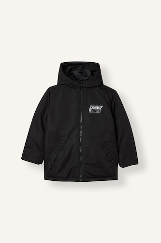 Boy Waterproof Windproof Hooded Puffer Jacket