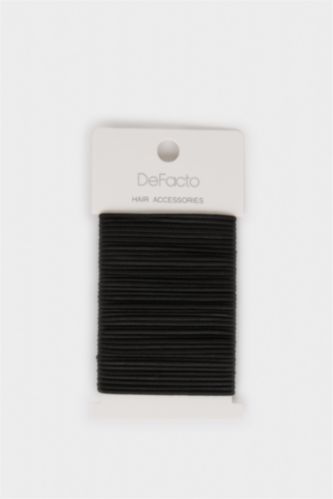 Kadın Siyah Kadın 20'li Saç Aksesuarı