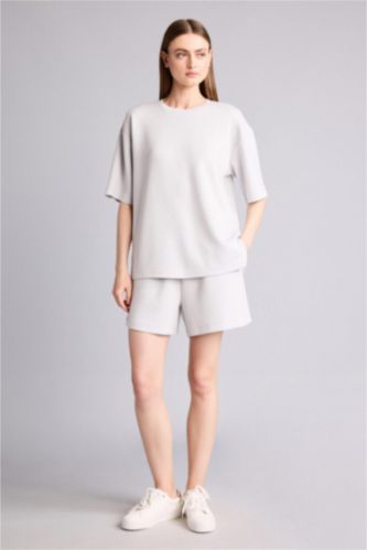 WOMAN Light Grey Relax Fit