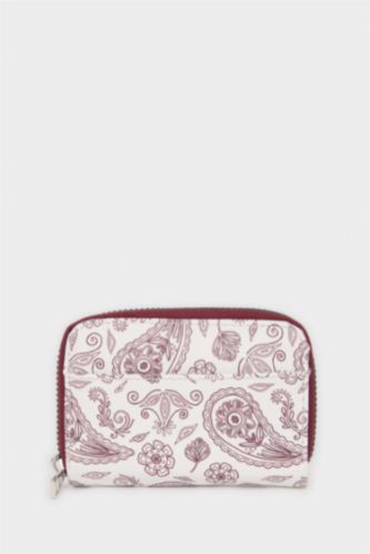 Kadın Bordo Kadın Bozuk Para Çantası