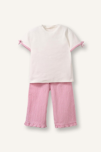 Baby Girl Ribbed 2 Piece Set