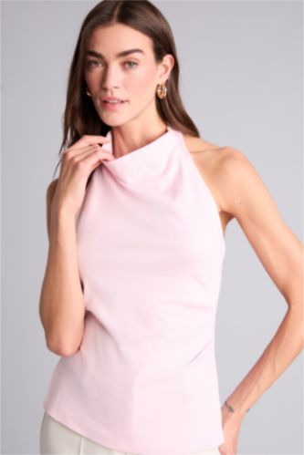 Kadın Açık Pembe Slım Fıt Atlet