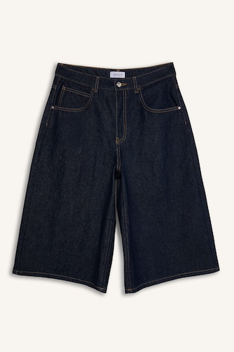 High Waist Bermuda Shorts