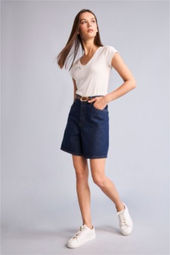 Women Blue Black Denim