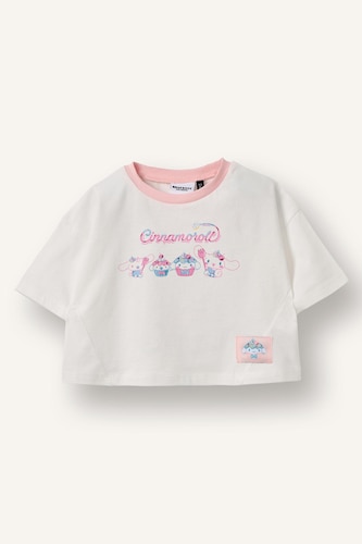 Baby Girl Oversize Fit Short Sleeve T-Shirt
