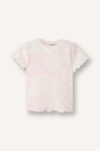 Baby Girl Batik Ribbed Camisole T-Shirt