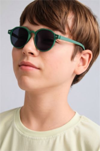 Young Boys - Teen Boys Khaki Sunglasses