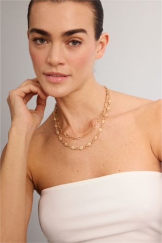 WOMAN GOLD سلسله حريمي - قطعتين