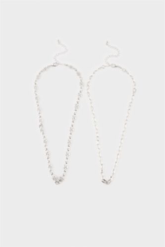 Kadın Gümüş Kadın Kolye