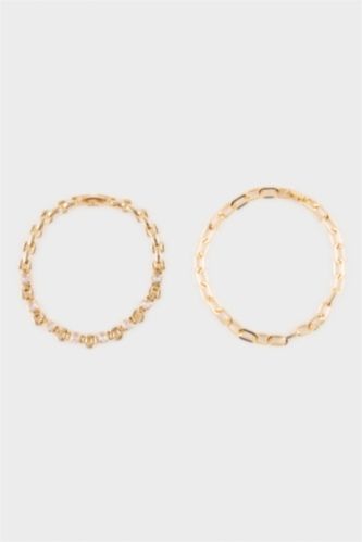 Kadın Altın Kadın 2'li Bileklik