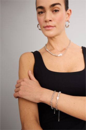 Kadın Gümüş Kadın 2'li Bileklik