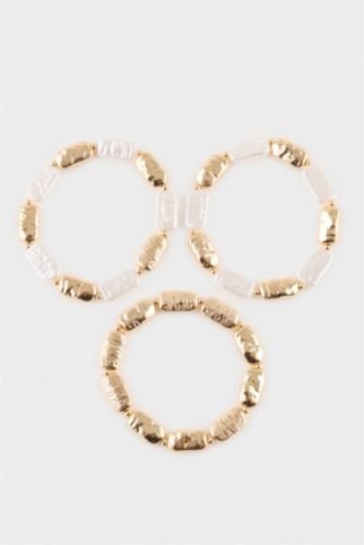 Kadın Altın Kadın 3'lü Bileklik