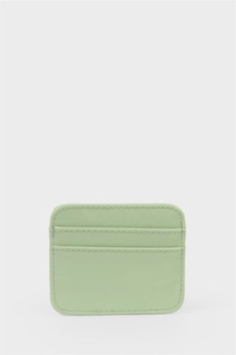 Kadın Mint Kadın Suni Deri Kartlık