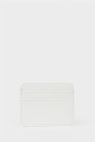 Kadın Beyaz Kadın Suni Deri Kartlık