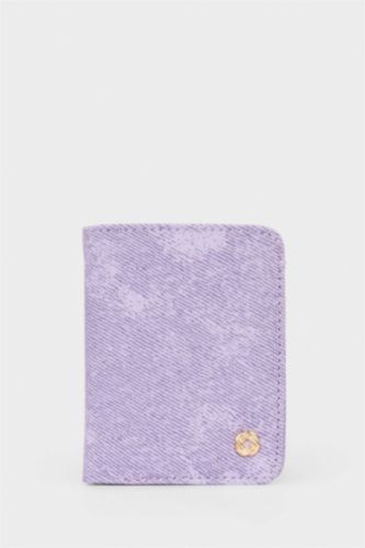 Kadın Lila Kadın Suni Deri Cüzdan