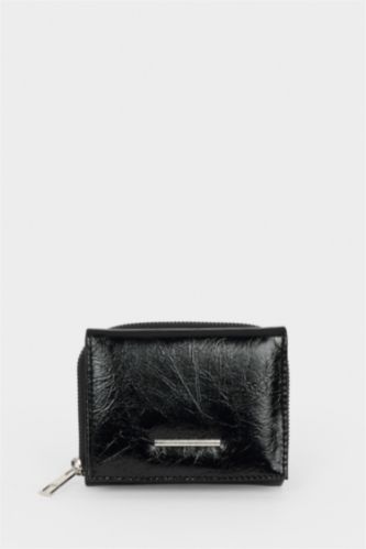 Kadın Siyah Kadın Suni Deri Cüzdan