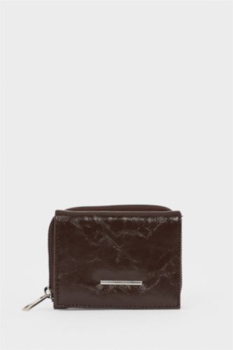 Women Brown Woman Faux Leather Wallets