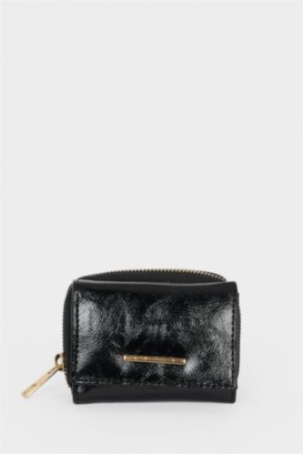 Kadın Siyah Kadın Suni Deri Cüzdan