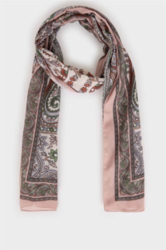 Kadın Siyah Kadın Desenli Şal