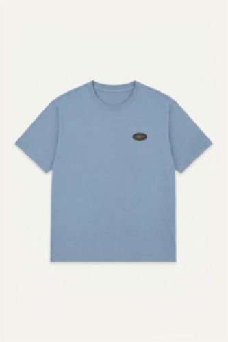 Men Blue Regular Fit Short Sleeve T-Shirt