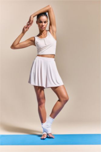 Women Light Beige Standard Fit modal