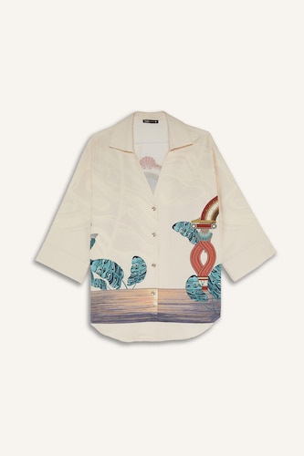 Jaquette x DeFacto Patterned Shirt