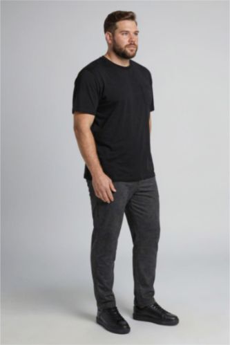 رجالي ميلانج أنثرا بنطلون مقاس كبير